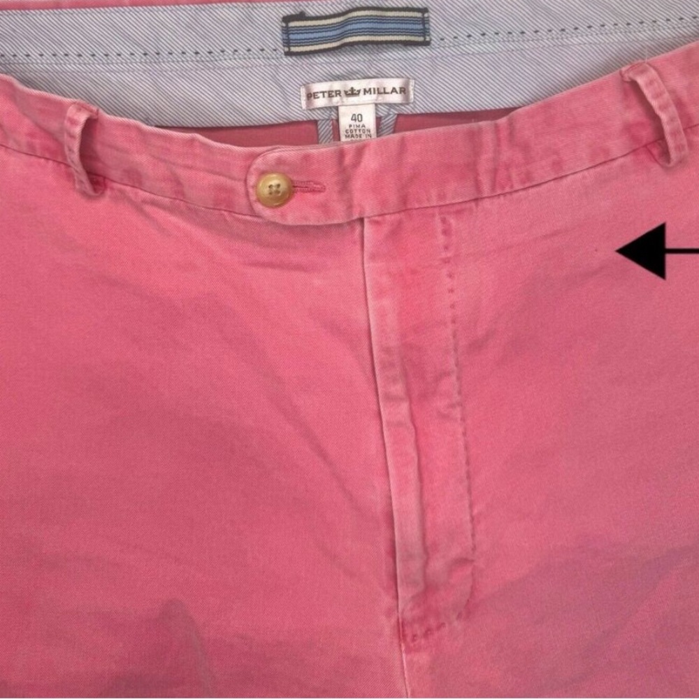 PETER MILLAR MENS SHORTS Size 40 - Picture 4 of 7